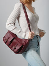 Cross Body Tas Edgy Miniprix Violet edgy 27503-vue-porte